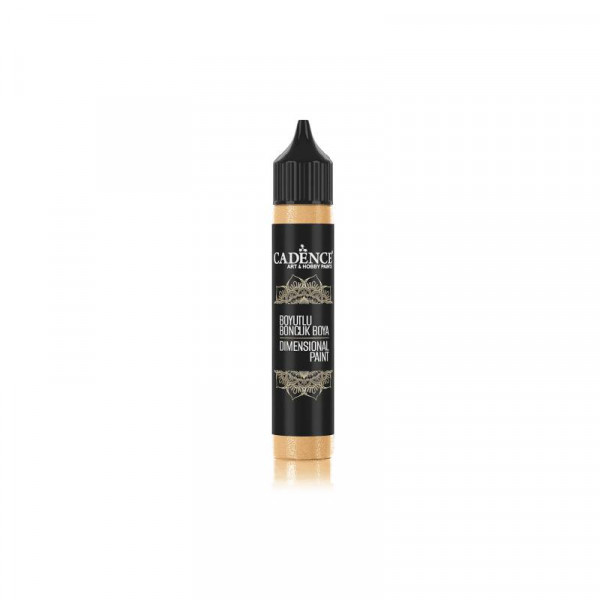 Контур глітерний Cadence Glitter Color, №450 Золото, 25 мл