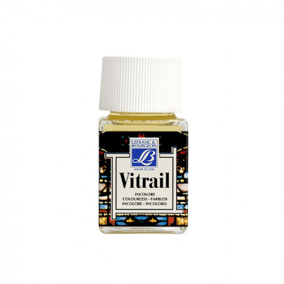 Витражные краски на сольвентной основе Vitrail, 50 мл/ - №010 Colourless