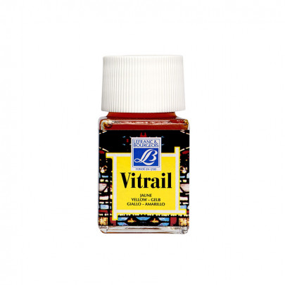 Витражные краски на сольвентной основе Vitrail, 50 мл/ - №199 Yellow