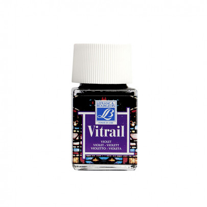 Витражные краски на сольвентной основе Vitrail, 50 мл/ - №601 Violet