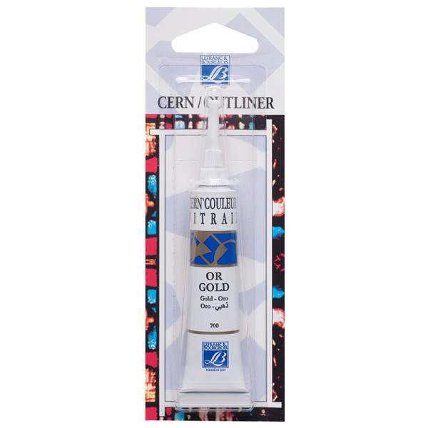 Контур для вітражного розпису Cern'Colours Vitrail №700 Золото, 20мл 