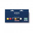 Набор акриловых красок 6х20 мл + медиум Fluid Medium 120 мл Lefranc Fine Acrylic Colours Set, 300343