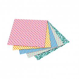 Набір паперу для орігамі Folding sheets Sweet, 50 аркушів, 10*10 см, Folia