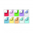 Набор бумаги для оригами Folding Papers Basics intensive, 50 листов, 15*15см, Folia