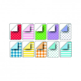 Набір паперу для орігамі Folding Papers Basics intensive, 50 аркушів, 20*20 см, Folia