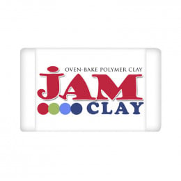 Пластика Jam Clay, №101 Зефір (Білий) 20 г