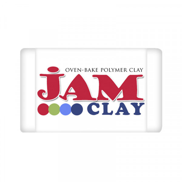 Пластика Jam Clay, №101 Зефір (Білий) 20 г
