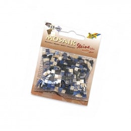 Мозаика мраморная Folia Marbled assortments 45 гр, 5x5 мм (700 шт), синяя