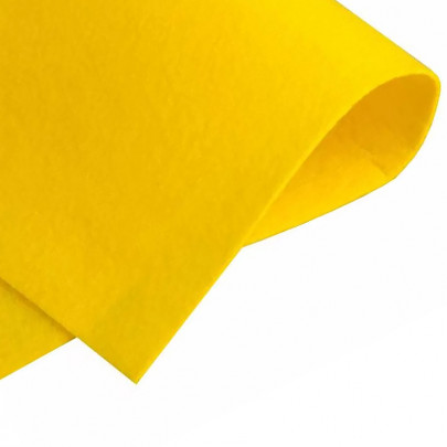 Фетр жорсткий Santi, Жовтий, 21*30 см