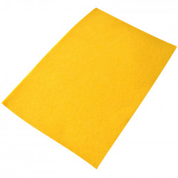 Фетр жорсткий Santi, Жовтий, 21*30 см