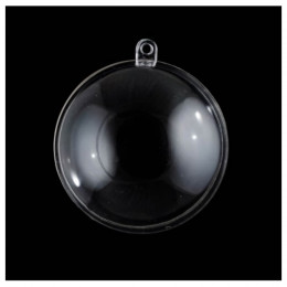 Пластикова форма "Пласка куля", 11 см