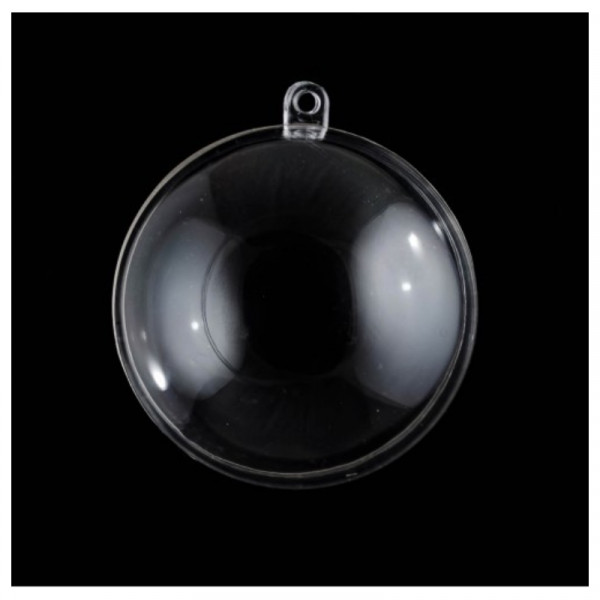 Пластикова форма "Пласка куля", 9 см