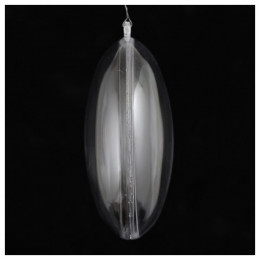 Пластикова форма "Пласка куля", 11 см