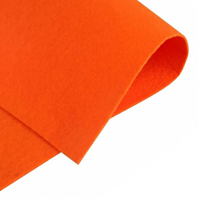 Фетр жорсткий Santi, Моркв'яний, 21*30 см