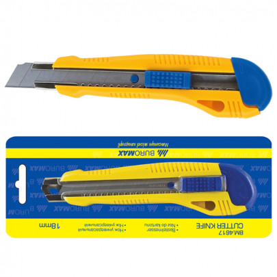 Ніж канцелярський Buromax, 18 мм