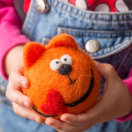 Набір для валяння "Рудий кіт"