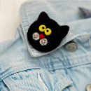 Набір для валяння "Брошка Кіт"