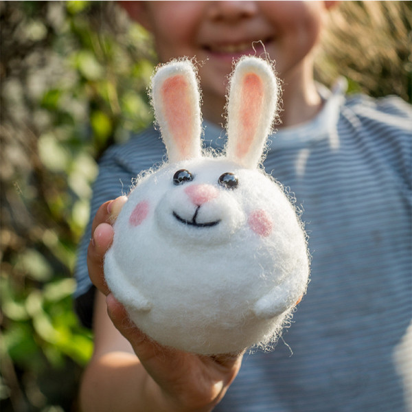 Набір для валяння Diy felting kit "Rabbit" (eng)