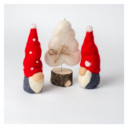 Набір для валяння Diy felting kit "Waldorf gnome" (eng)