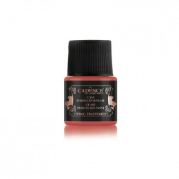 Фарба для скла прозора №04 Червона, 45 мл, Cadence Vitrail Paint