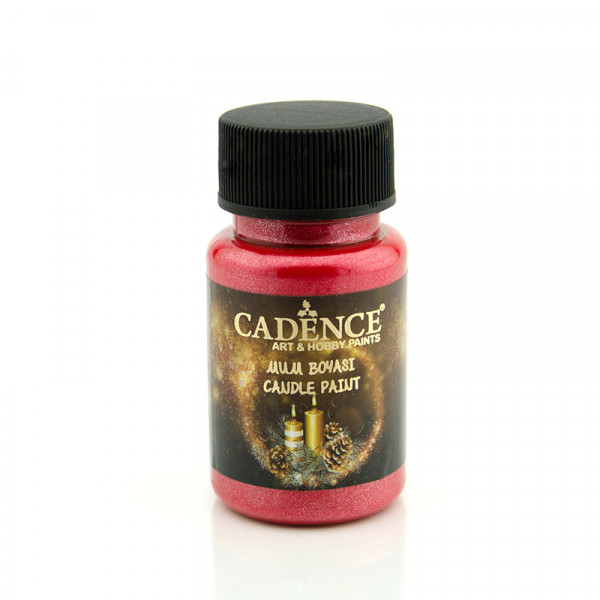 Краска для свечей и мыла на водной основе Cadence Candle Paint, №2133 Красный, 50 мл