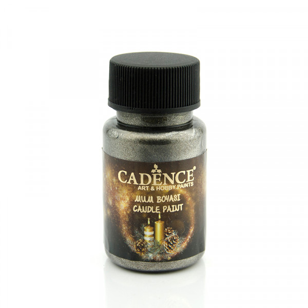 Краска для свечей и мыла на водной основе Cadence Candle Paint, №2138 Антрацит, 50 мл
