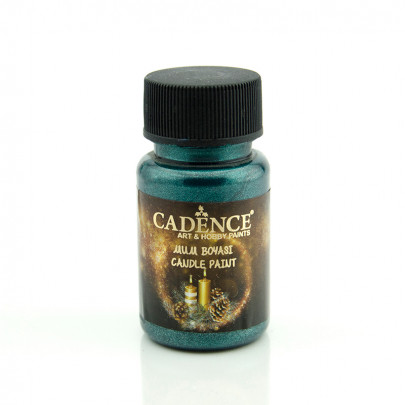 Краска для свечей и мыла на водной основе Cadence Candle Paint, №2140 Петролиум, 50 мл