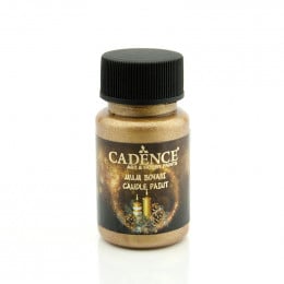 Фарба для свічок і мила на водній основі Cadence Candle Paint, №2150 Античне золото, 50 мл