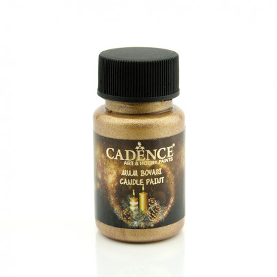 Краска для свечей и мыла на водной основе Cadence Candle Paint, №2150 Античное золото, 50 мл
