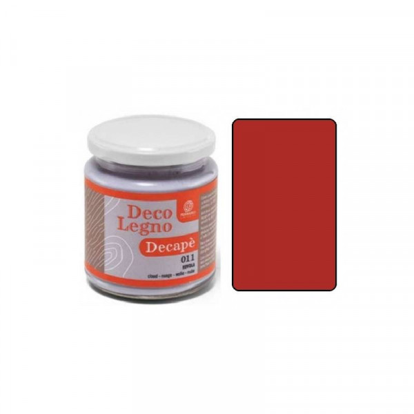 Краска для дерева Decolegno Decape №015 Red earth (Красная земля), 250 мл, Ferrario
