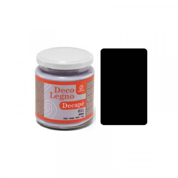 Фарба для дерева Decolegno Decape №021 China black (Чорний),250 мл, Ferrario  