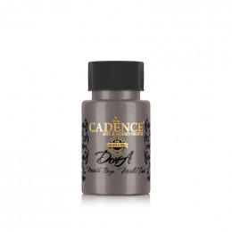 Акриловая краска металлик №138 Антрацит 50 мл, Cadence Dora Metallic Paint