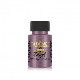 Акриловая краска металлик №139 Темная орхидея 50 мл, Cadence Dora Metallic Paint