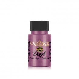 Акриловая краска металлик №144 Цикламен 50 мл, Cadence Dora Metallic Paint