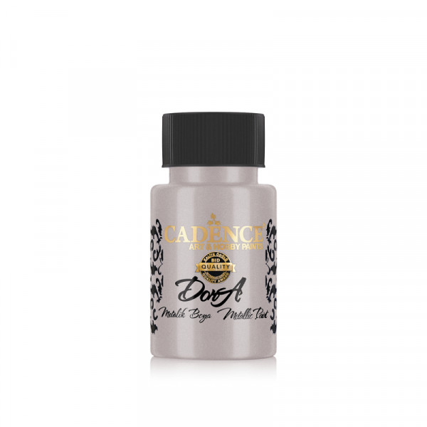 Акриловая краска металлик №151 Бриллиантовый 50 мл, Cadence Dora Metallic Paint