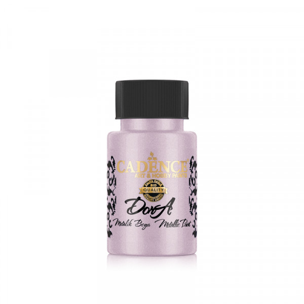 Акриловая краска металлик №165 Мистический лиловый 50 мл, Cadence Dora Metallic Paint