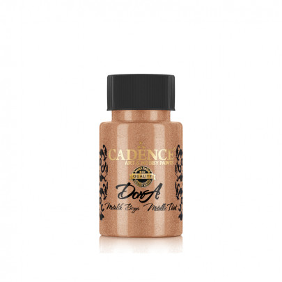 Акриловая краска Cadence Dora Metallic Paint, 50 мл, Бронза