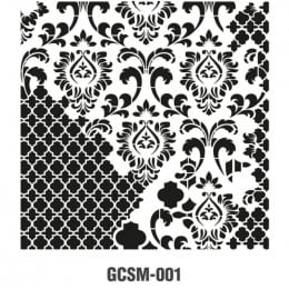 Трафарет, Cadence Grunce Colection GCSM, 25х25 см, GCS-001