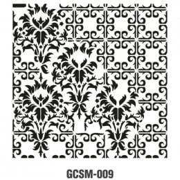 Трафарет, Cadence Grunce Colection GCSM, 25х25 см, GCS-009