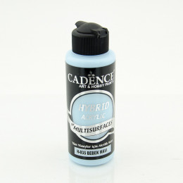 Акрилова фарба гібрид Cadence Hybrid Acrylic for Multisurfaces, №35 Дитячий блакитний (Baby Blue), 120 мл Акрилова фарба гібрид Cadence Hybrid Acrylic for Multisurfaces, №35 Дитячий блакитний (Baby Blue), 120 мл
