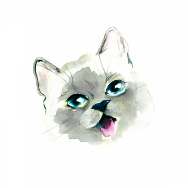 Трансфер для тканини Cadence Watercolor Fabric Transfer KTSB 007, 25*35 см