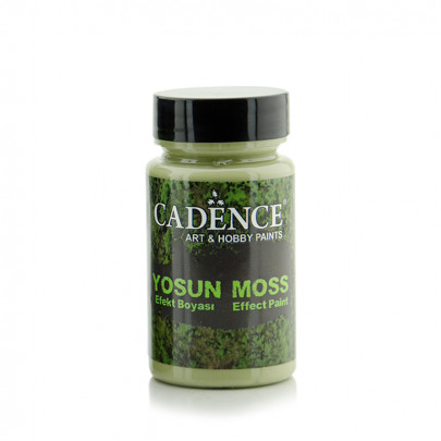Акриловая краска Cadence с эффектом мха Dark Green Moss Effect, 90 мл