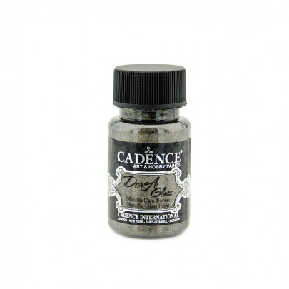 Краски для стекла, металлик, Dora Glass Metallic & Porcelain Paint, 50 мл/ - № 3138 Антрацит