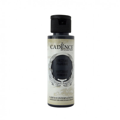 Патина водная, рельефная Cadence Antique Powder, 70 мл./ - #265 Черный