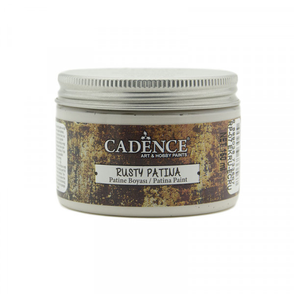 Фарба-патина на водній основі для створення ефекту зістарення Cadence Rusty Patinа, №07 Кремовий, 150 мл