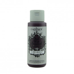 Акрилова матова фарба для скла Cadence Style Matt Enamel, №348 Шовковично-фіолетовий, 59 мл