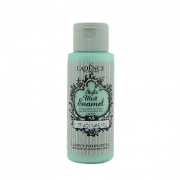 Акрилова матова фарба для скла Cadence Style Matt Enamel, №355 М’ятний світлий, 59 мл