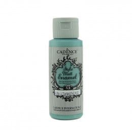 Акрилова матова фарба для скла Cadence Style Matt Enamel, №356 Ультрамарин зелений, 59 мл