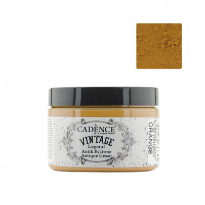 Акриловая краска Cadence с эффектом состаривания Vıntage Legend, 150 мл/ - Оранжевый