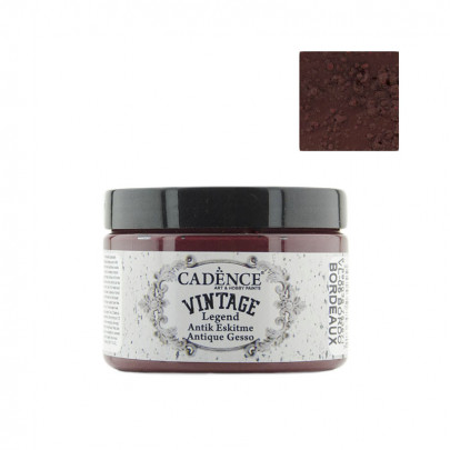 Акриловая краска Cadence с эффектом состаривания Vıntage Legend, 150 мл/ - Бордо